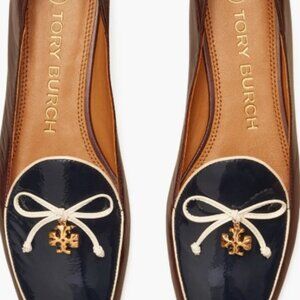 TORY CHARM LOAFER, Color: Plum, Perfect Navy Size 8.5